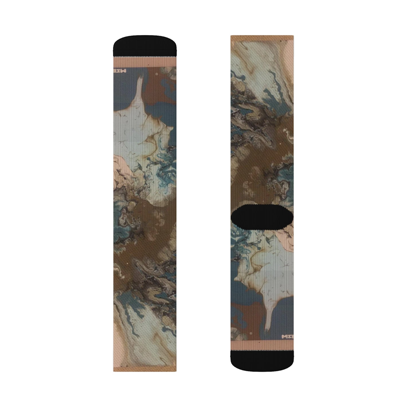 Swept Away by Miel - Sublimation Socks