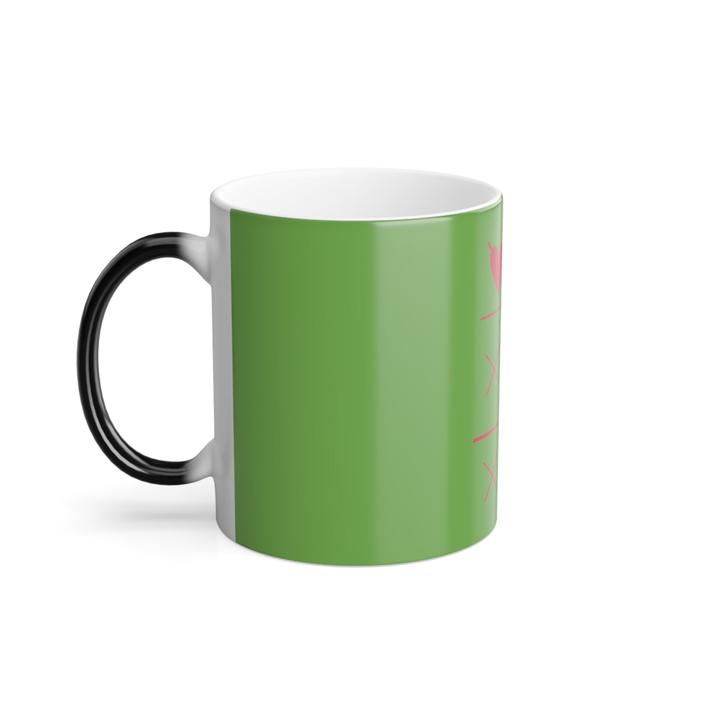 Color Morphing Mug (Hearts), 11oz