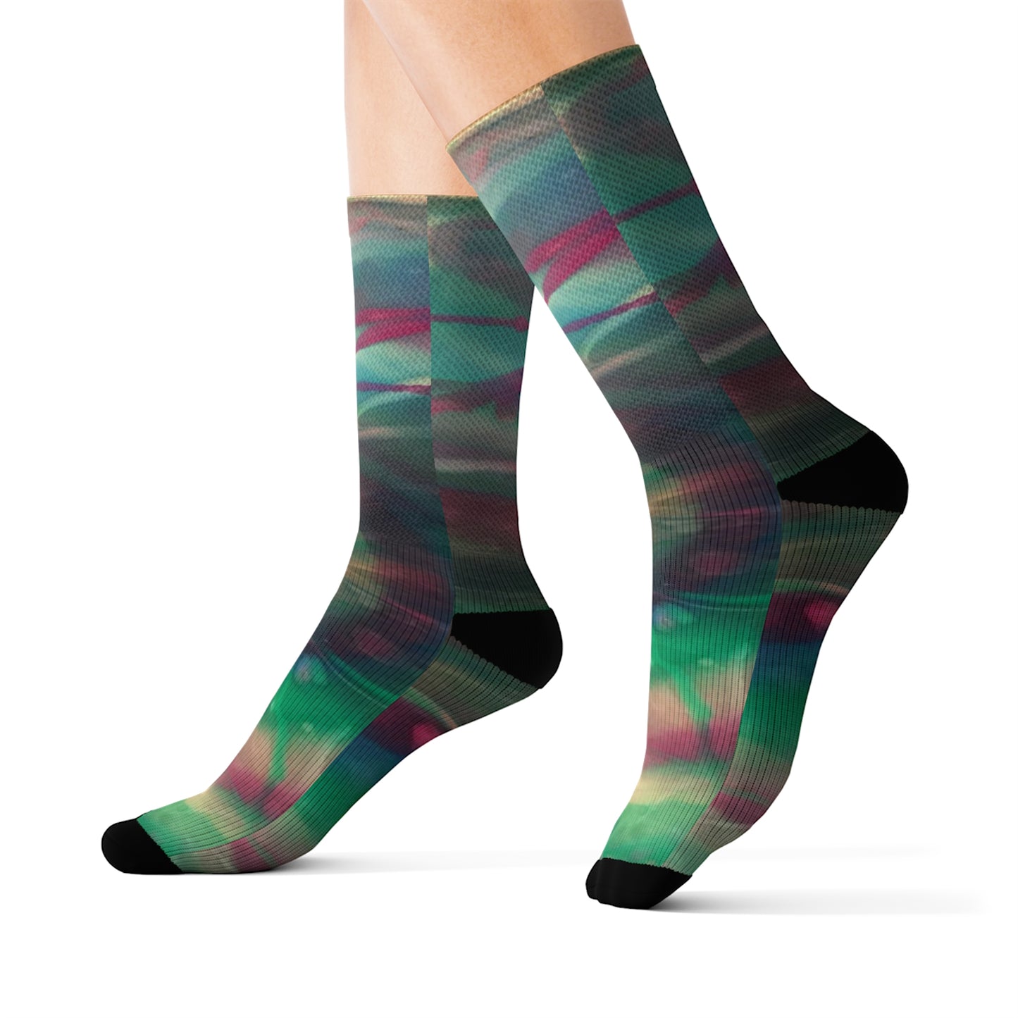 Eye of the Storm by Miel - Sublimation Socks