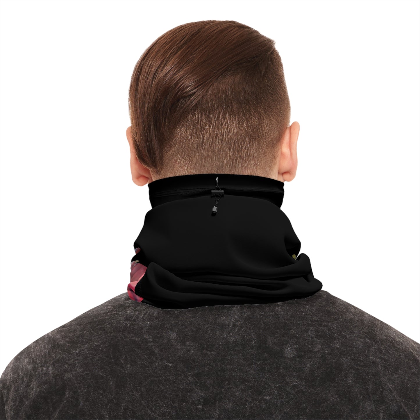 Cross Section by Miel - Winter Neck Gaiter With Drawstring