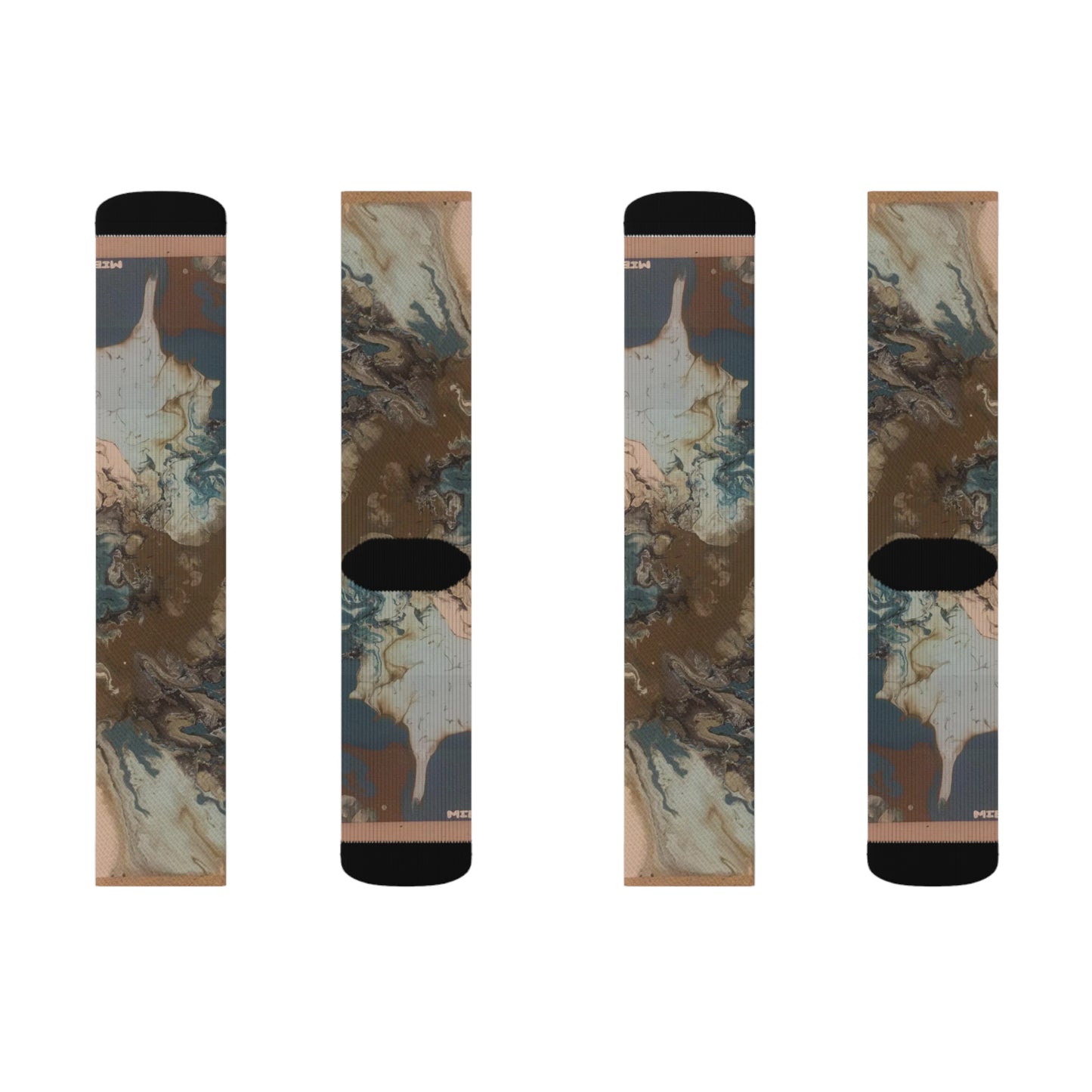 Swept Away by Miel - Sublimation Socks