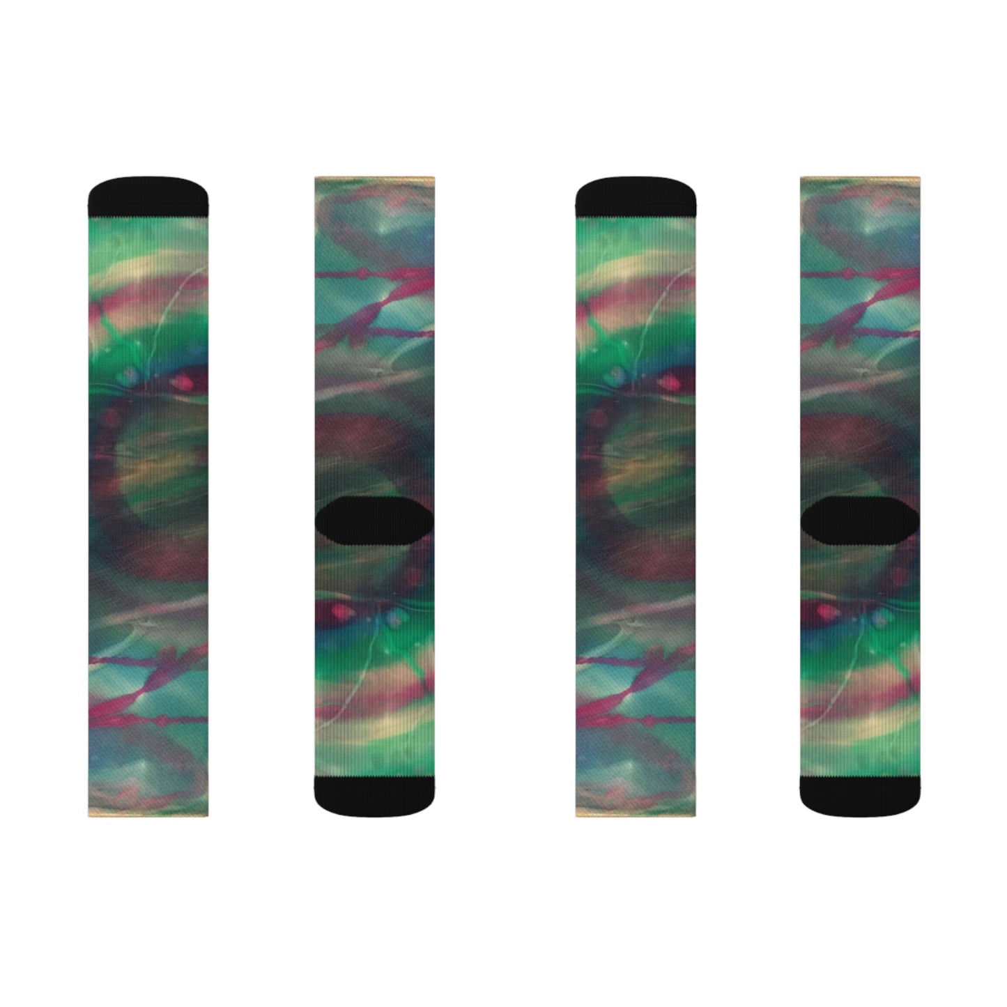 Eye of the Storm by Miel - Sublimation Socks